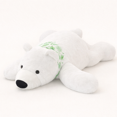 Grand Ours en Peluche Blanc