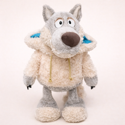 Peluche Loup Gros Yeux
