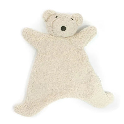 Doudou Ours Plat Beige