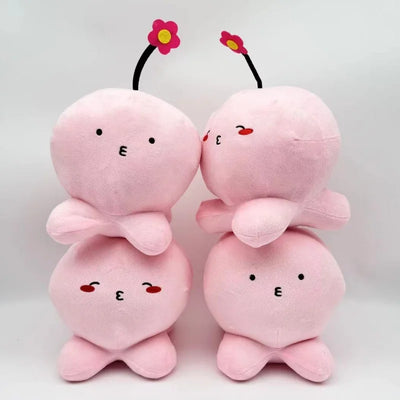 Doudou Pieuvre Rose