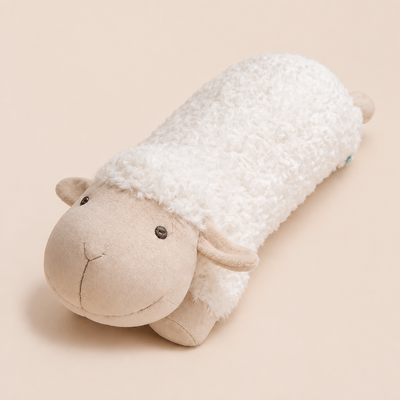 Coussin Mouton Peluche Fourrure Bouclé