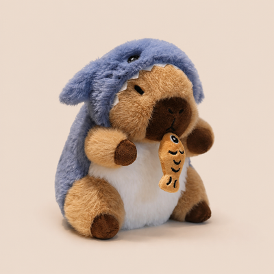 Doudou Capybara - Déguisement Requin