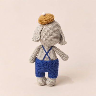Doudou Crochet Éléphant