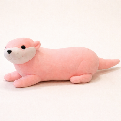 Doudou Loutre Rose