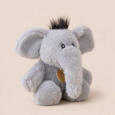 Éléphant en Peluche - 20 Cm