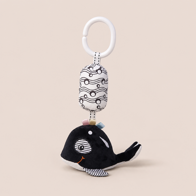 Hochet Suspendue Baleine en Peluche