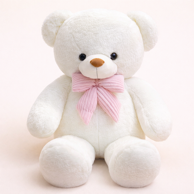 Ours Blanc en Peluche Géant