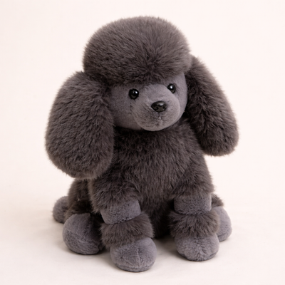 Peluche Caniche Gris
