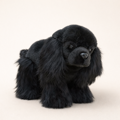 Peluche Cavalier King Charles Noir