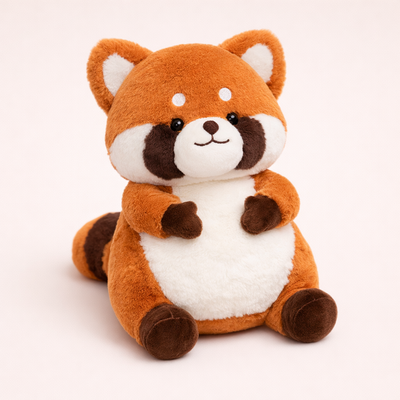 Peluche Panda Rouge