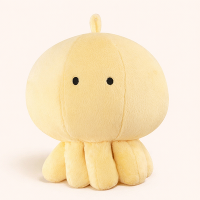 Peluche Pieuvre Jaune