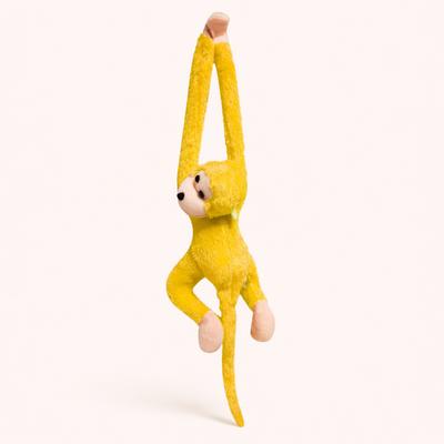 Peluche Singe Jaune