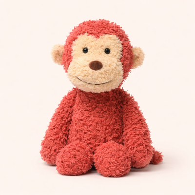 Peluche Singe Rouge