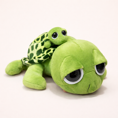 Peluche Tortue Maman et Bebe