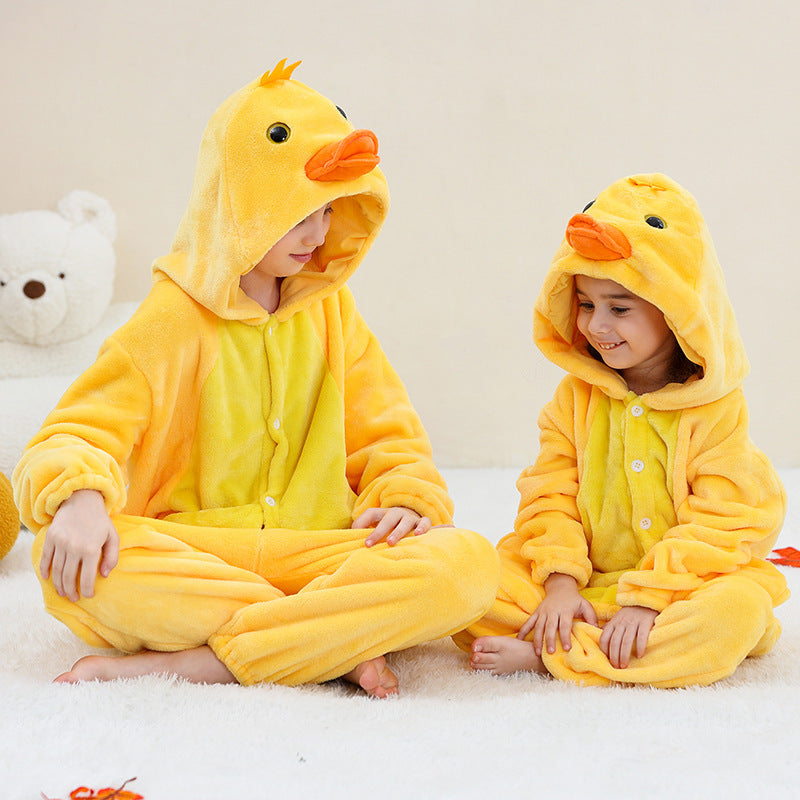 Pyjama une pièce canard enfant tout doux