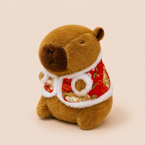 25 Cm Peluche Capybara Noël