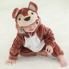 Kigurumi souris enfant en flanelle polyester