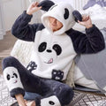 Pyjama pilou pilou panda à capuche homme grande taille