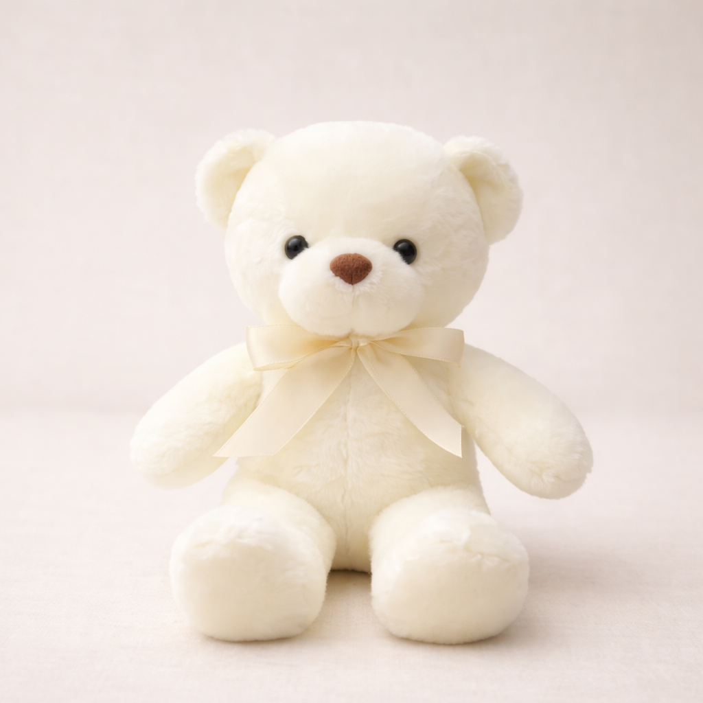Ours Blanc en Peluche
