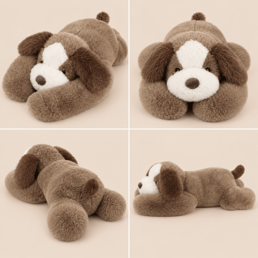 Chien Peluche Lestée