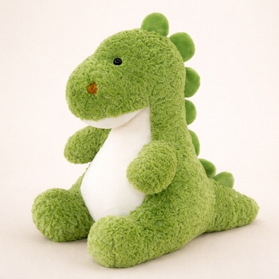 Doudou Dinosaure Vert