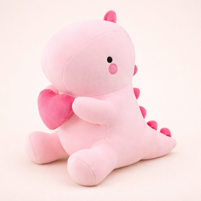 Peluche Dinosaure avec Coeur