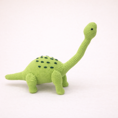 Doudou Crochet Dinosaure