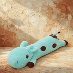 Doudou Girafe Bleu