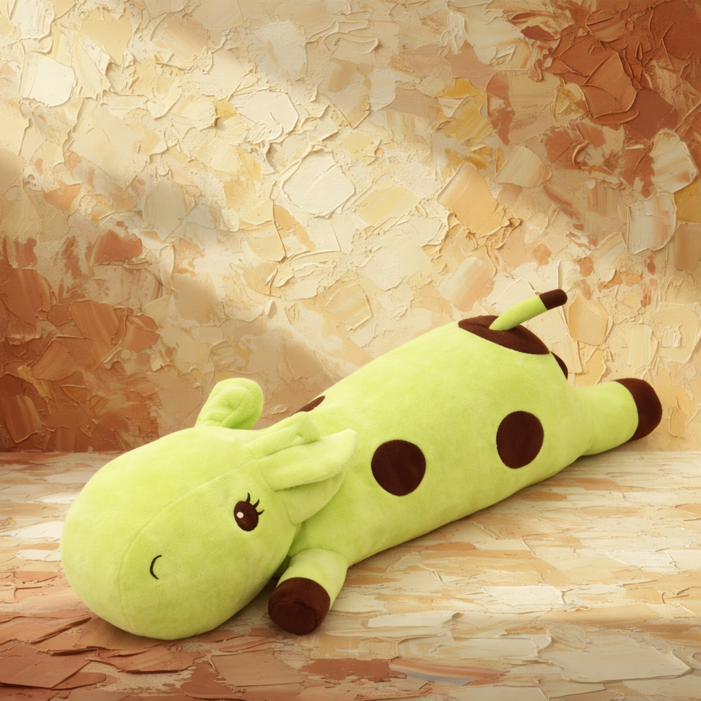Doudou Girafe Vert