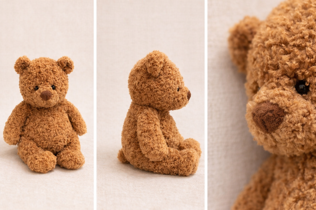 Doudou Ours Beige vue 2