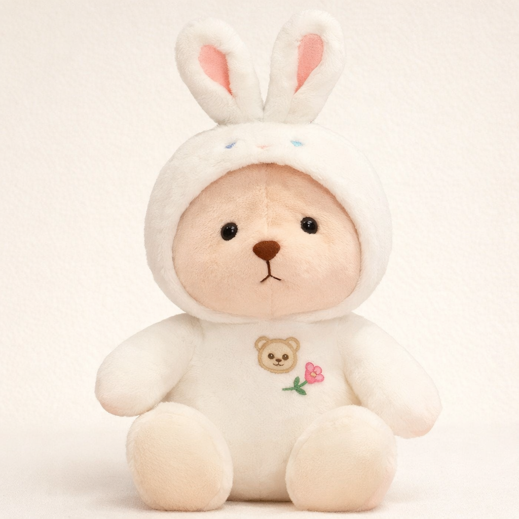 Doudou Ours Deguise Lapin
