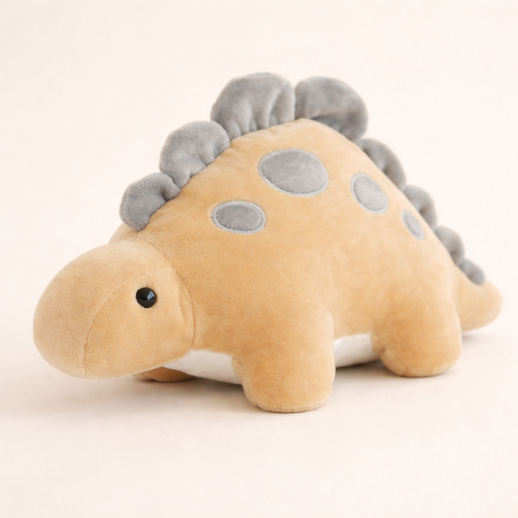 Doudou Dinosaure Jaune