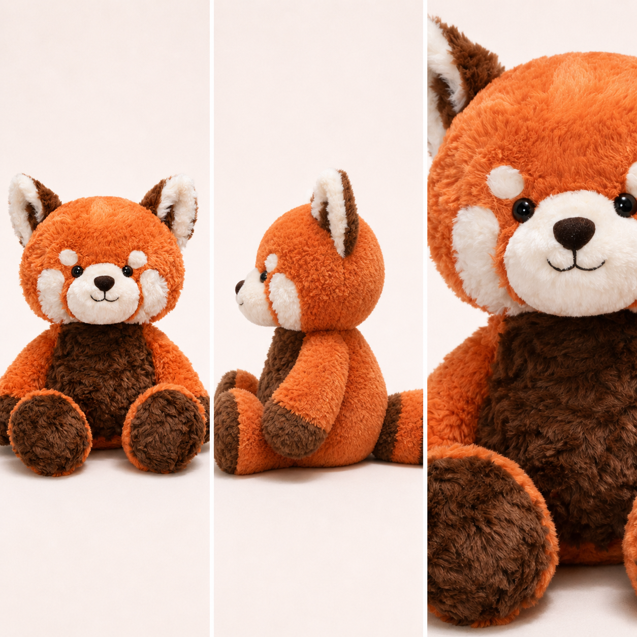 Grosse Peluche Panda Roux