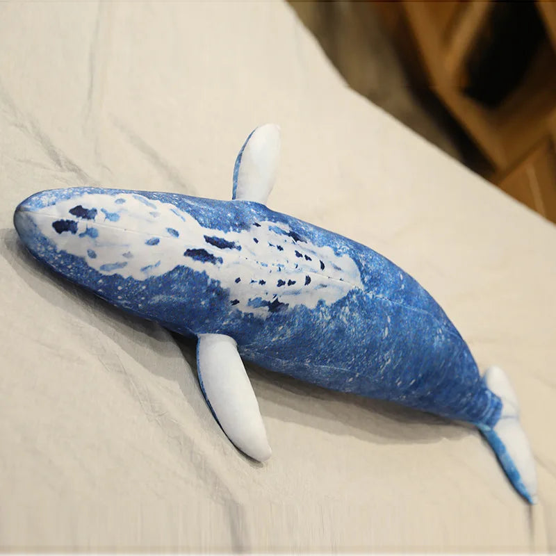 Peluche Baleine Bleue Réaliste - vue 5