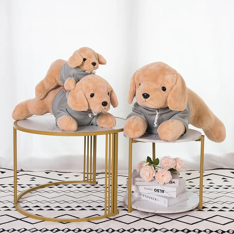 Peluche Labrador Beige - vue 2