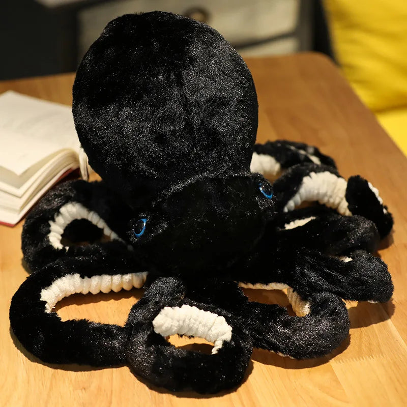 Peluche Pieuvre Noire - vue 2