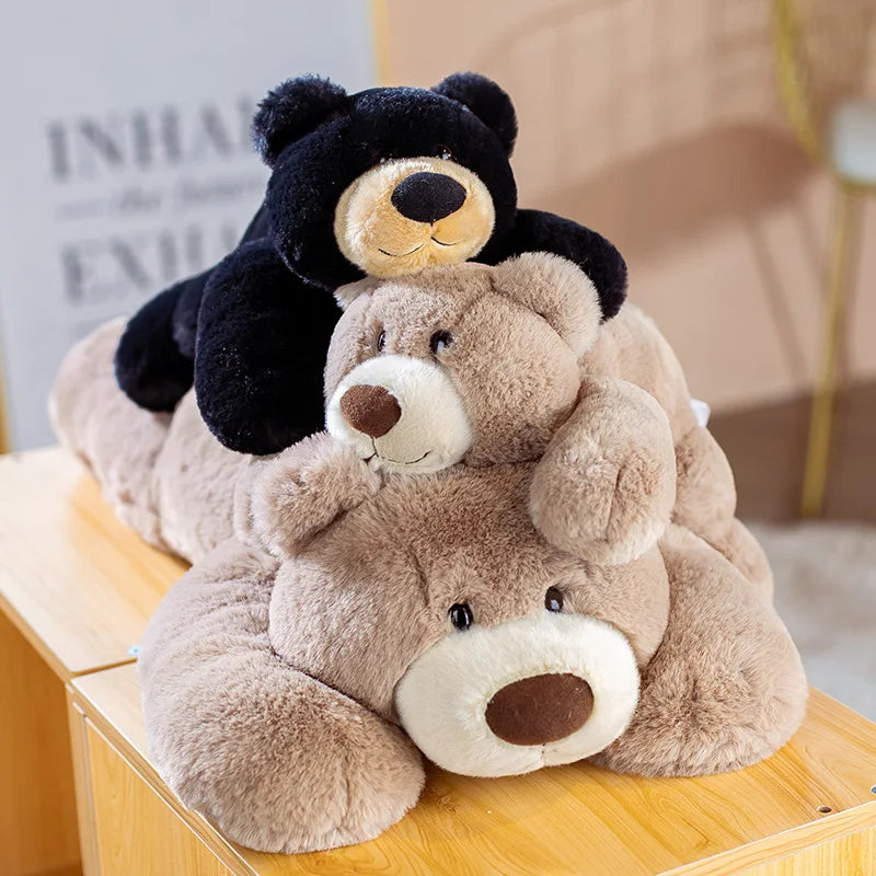 Ours en Peluche Marron Clair - vue 3