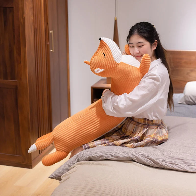 Traversin Peluche Renard Géant 110cm - vue 2