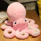 Pieuvre Rose Peluche - vue 3