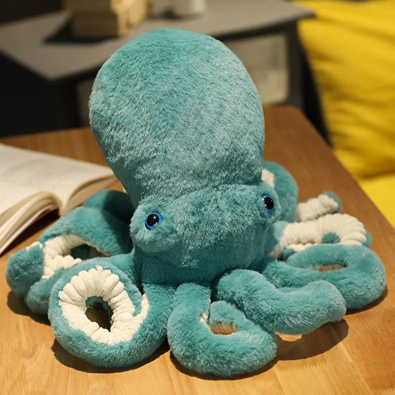 Peluche Pieuvre Verte - vue 3