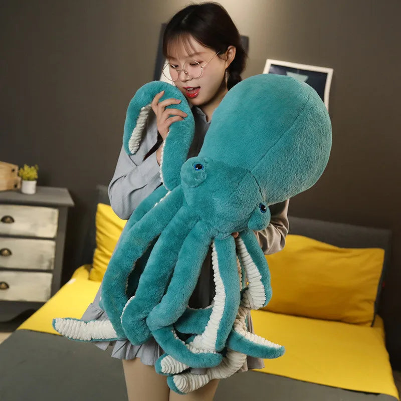 Peluche Pieuvre Verte - vue 2