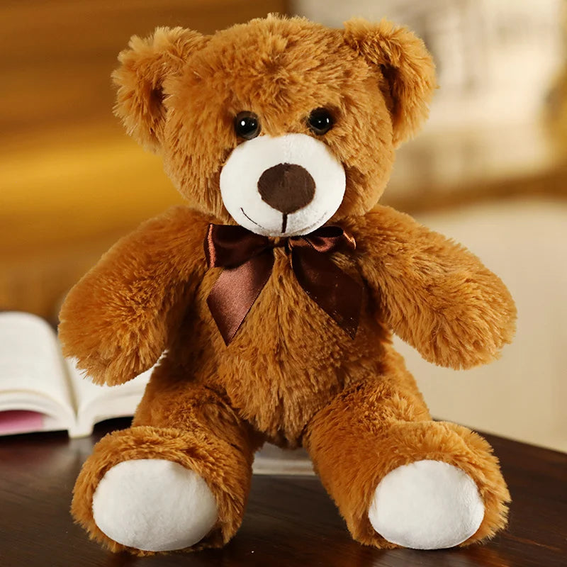 Petit Ours Brun en Peluche - vue 4