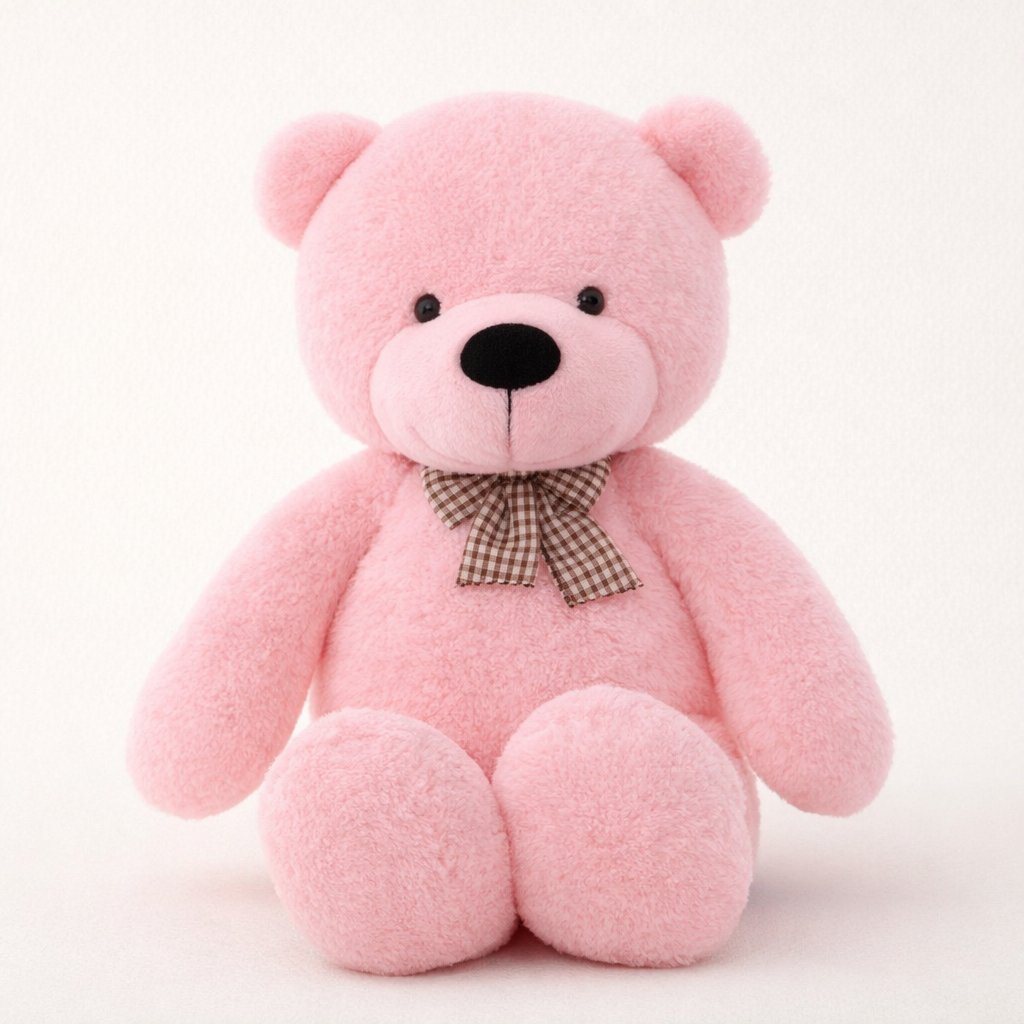 Ours en Peluche Géant 200 Cm Rose