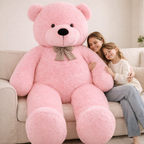 Ours en Peluche Géant 200 Cm rose vue 2