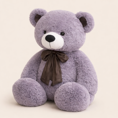 Ours en Peluche Gris