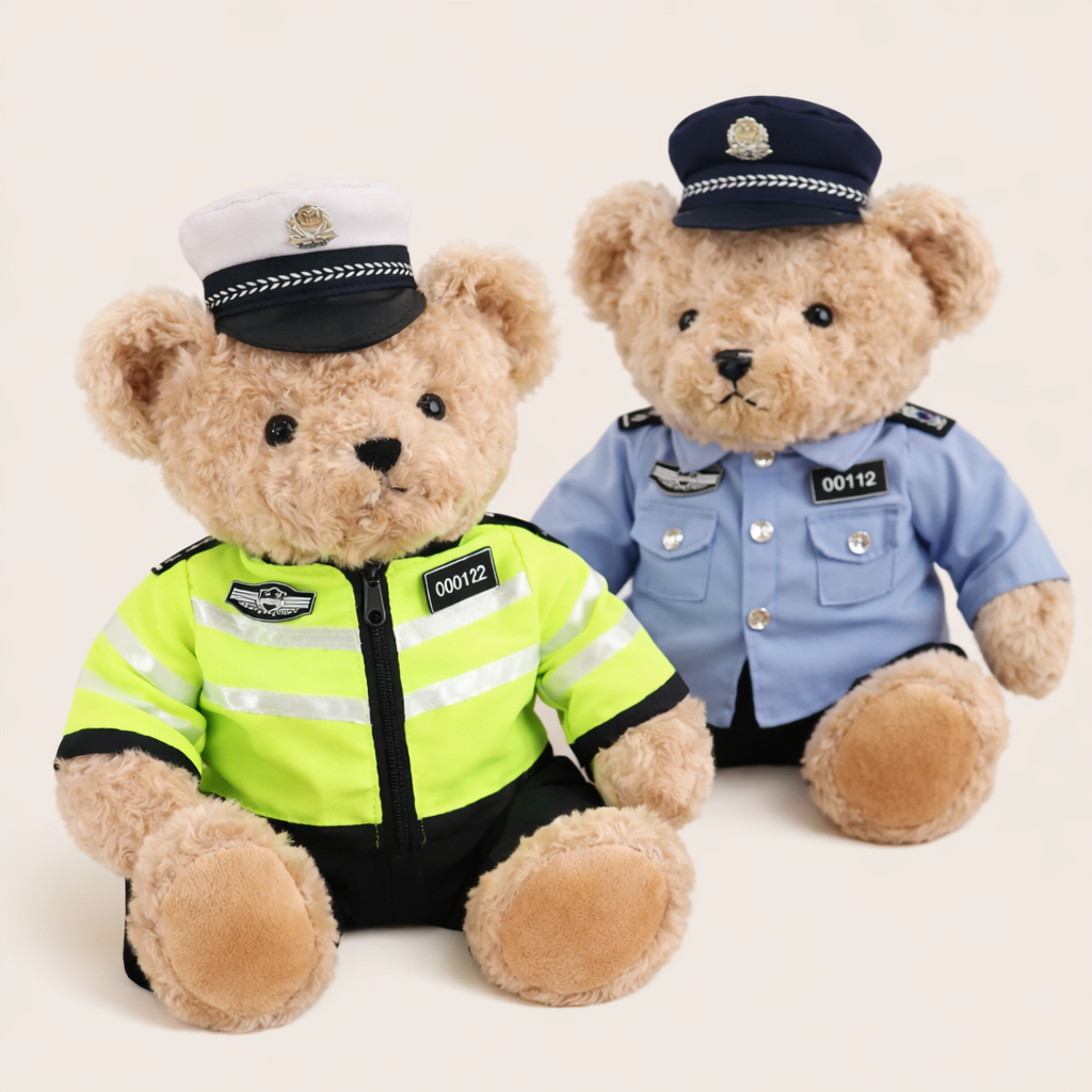 Ours en Peluche Pilote