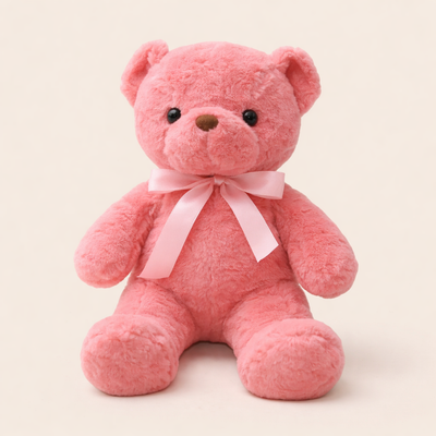 Ours en Peluche Rose