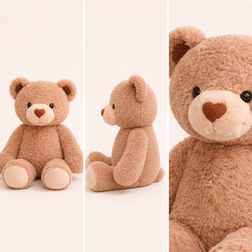 Ours en Peluche Beige