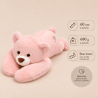 Ours en Peluche Lestée - Rose