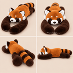 Panda Roux Lestée en Peluche - 650g